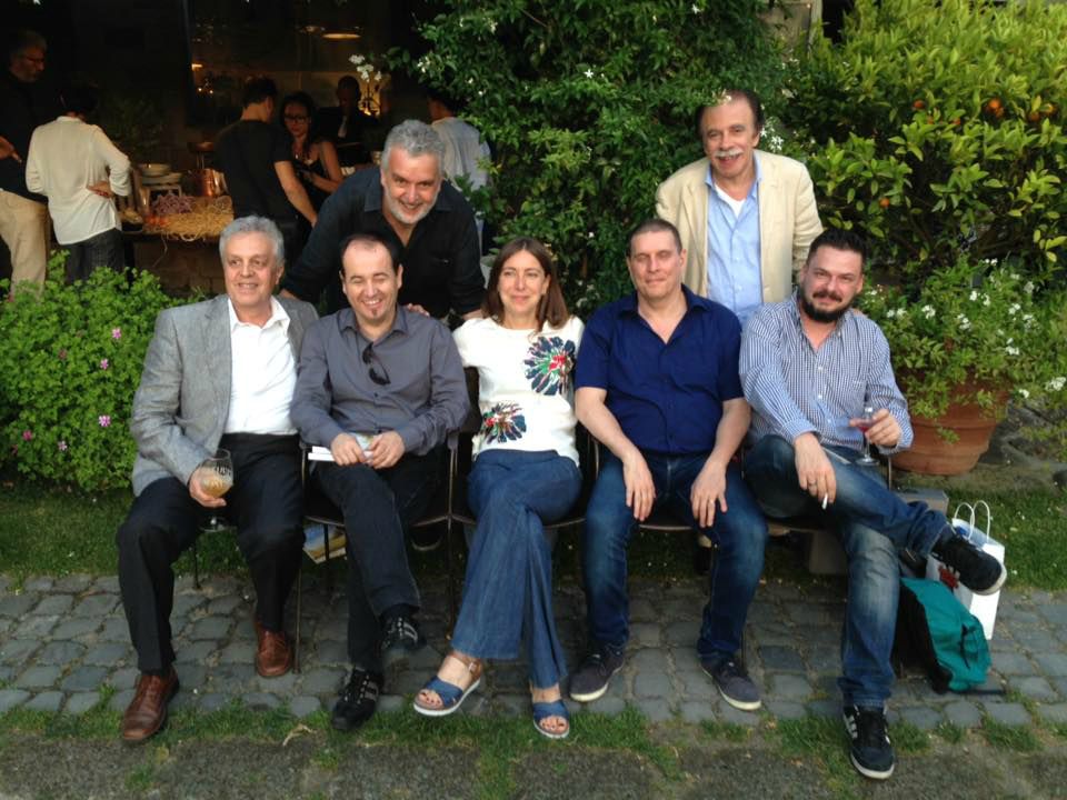 con Sara Vidoni Guidoni e Pino Imparato